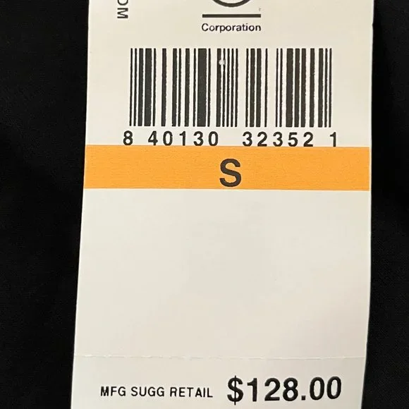 Karen Kane Black Cinched Waist & Swingy Midi Skirt Artisan Dress Size Small NWT - Picture 12 of 13